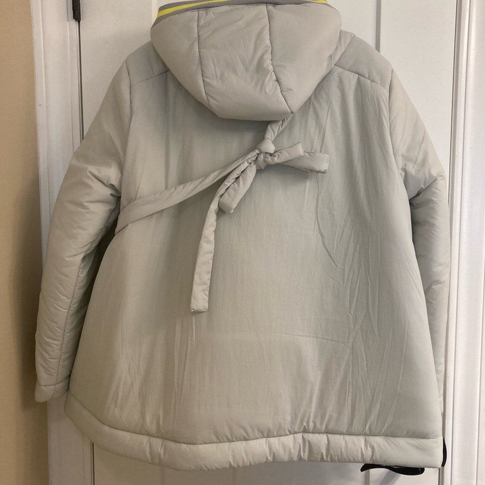 FP Movement by Free People Cream Belted Puffer Jacket - Picture 8 of 12